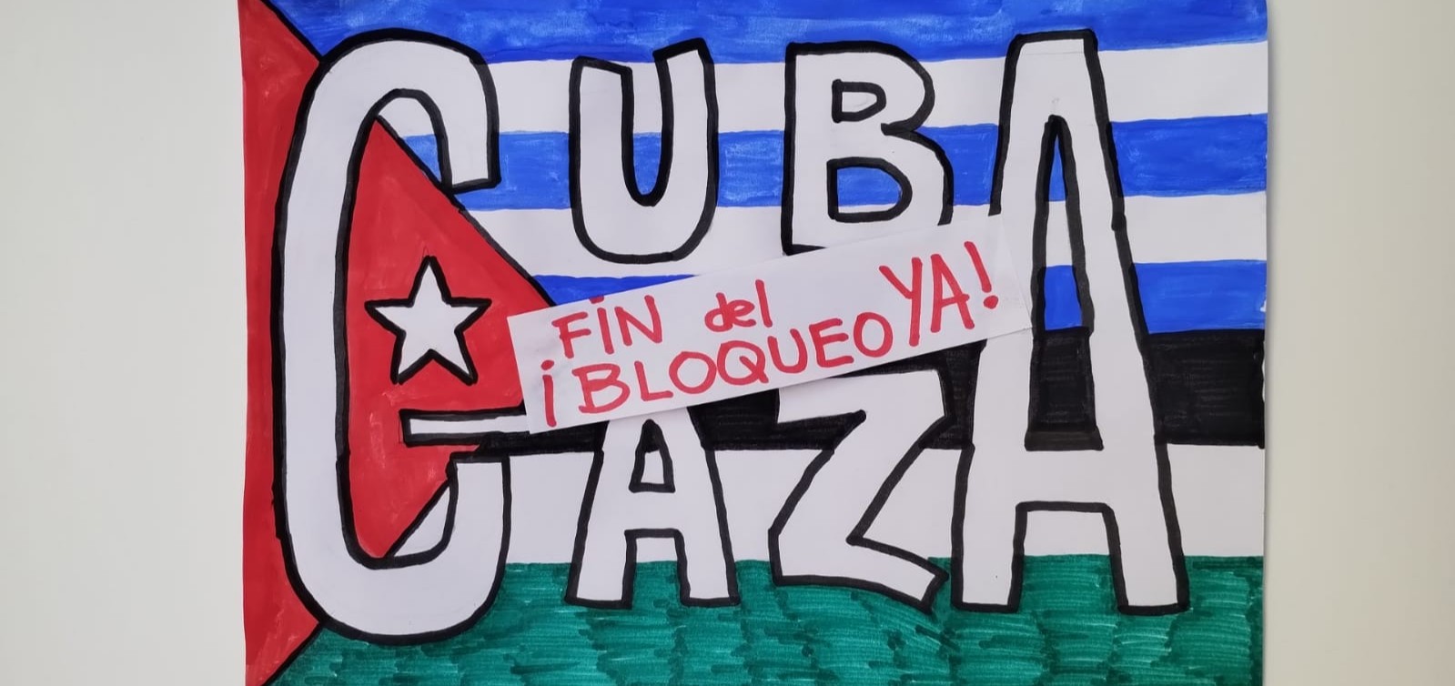Cuba como Gaza, activa la solidaridad de los pueblos